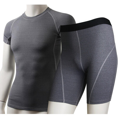 

Running Set Dry Sport Suit Sleeveless T-Shirt Vest Shorts Gym MenS Sportswear
