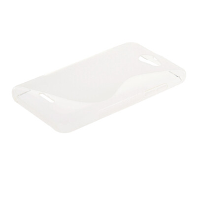 

MOONCASE -Line Soft Flexible Silicone Gel TPU Skin Shell Back Case Cover for HTC Desire 516 D516W Clear