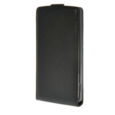 

MOONCASE High Quality Cross pattern Leather Vertical Flip Protector чехол для LG G4 Black