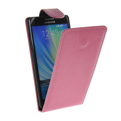 

MOONCASE Smooth skin Leather Bottom Flip Pouch чехол для Samsung Galaxy A5 Hot pink