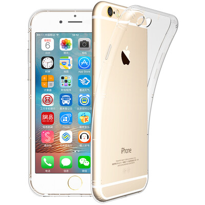 

BIAZE Apple, 6 / 6S телефон оболочки iPhone6 ​​/ 6S защитная оболочка прозрачна все включено мягкая оболочка падение сопротивления прозрачный белый надувной подушки безопасности серии JK06-