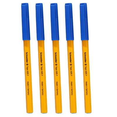 

Ши Наайд (Schneider) 505F шариковая / классические ручки стержень 0.5mm 5 палочки желтый синий