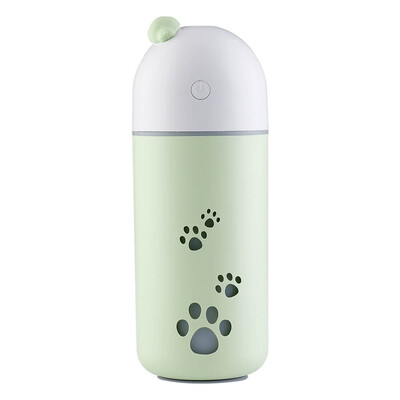 

TOMNEW USB Mini Cool Mist Humidifiers 220ML Portable Ultrasonic Two-Modes Air Diffuser with LED Night Light for Home Office Car