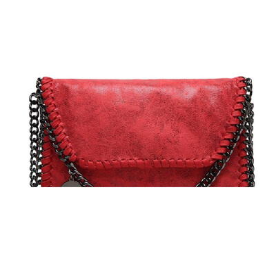 

Fashion Womens design Chain Detail Cross Body Bag Ladies Shoulder bag clutch bag bolsa franja luxury evening bag LB148