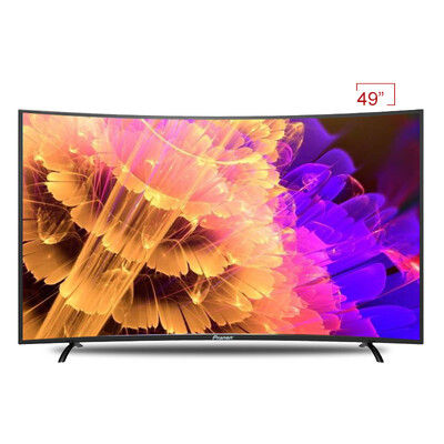 

(Отправка из RU)Смарт-телевизор с изогнутым экраном 49QM-SMH49-1920x1080 плотского экрана 4СPU процессора / HDMI