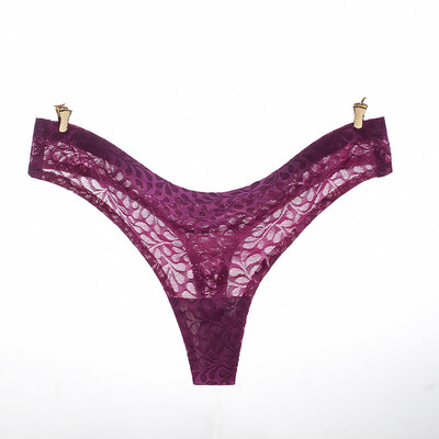 

G-string нижнее белье кружева бесшовные сексуальные женщины стринги пиджаки прозрачное белье T-обратно бесстрашные дышащие трусики