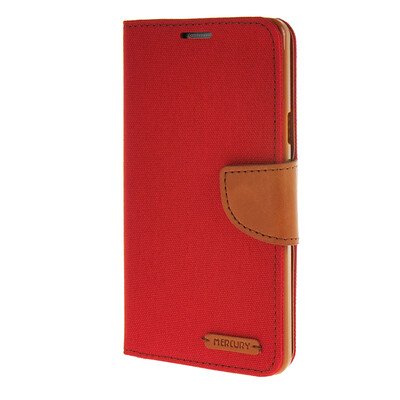 

MOONCASE Galaxy Note A7 , Leather Flip Wallet Card Holder Pouch Stand Back ЧЕХОЛ ДЛЯ Samsung Galaxy A7 Red