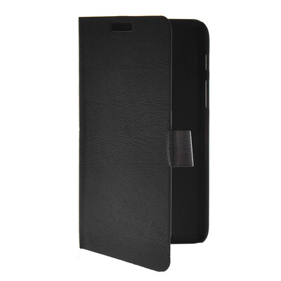 

MOONCASE Slim Leather Flip Wallet Card Pouch with Kickstand Shell Back ЧЕХОЛ ДЛЯ Samsung Galaxy Tab Q T2558 Black
