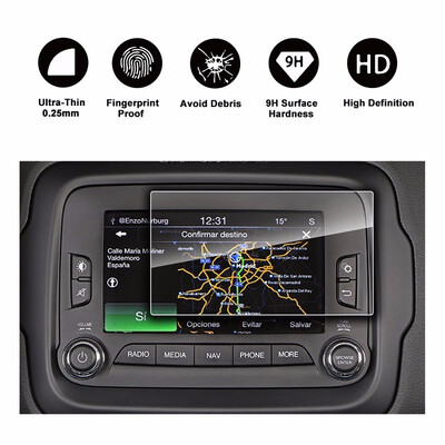 

2014 2015 2016 2017 Jeep Renegade Uconnect 65inch 14177MM navigation screen protector