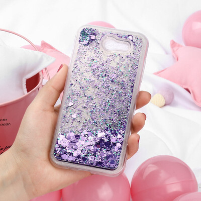 

Akabeila Cover for Samsung Galaxy J3 2017 US Version Case Soft Mirror Dynamic Glitter Phone Protector Cover Shell J3 Pro 2017
