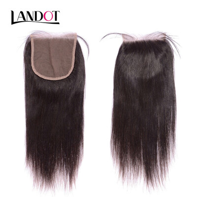 

9A Size 5x5 Lace Closure Mongolian Virgin Hair Closure Straight Body Wave Human Hair Swiss Closures FreeMiddle Part Natural Color