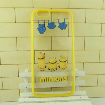 

Classic TPU Minions Phone Case for Apple iPhone 6 6S