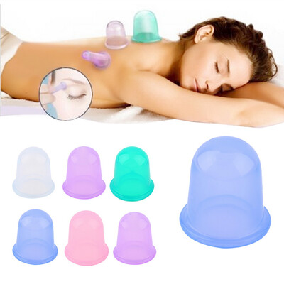 

1pc Family Body Massage Helper Anti Cellulite Vacuum Silicone Cupping Cups