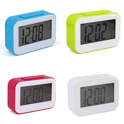 

NicerDicer Digital Voice Control Back-Light LCD Clock Calendar Temp Alarm Desk Display 95270-95273