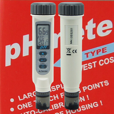 

AZ8686 Waterproof Laboratory PH meter Portable PH Pen Water Quality Tester Monitor Aquarium Industrial High precision 005