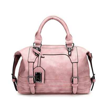 

SMOOZA Women Leather Handbags Women Crossbody Bag Female Shoulder Bag Vintage Luxury Brand Handbag Tote sac a main Ladies