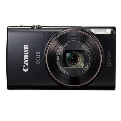 

Canon IXUS 285 HS Digital Camera (20 Megapixel 12x Optical Zoom 25mm Ultra Wide Angle with Wi-Fi and NFC) Black