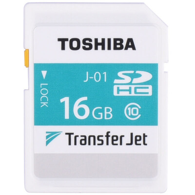 

Toshiba TOSHIBA 16G TransferJet SDHC memory card