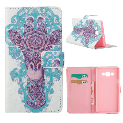 

MOONCASE ЧЕХОЛ ДЛЯ Samsung Galaxy A7 Flip Leather Wallet Card Slot Foldable Stand Feature [Pattern series] /a04