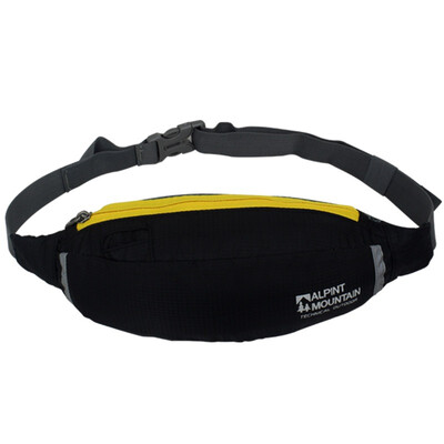 

El Monte sports running pockets men&women outdoor mobile phone bag travel portable small waist bag wallet bag travel bag 630-729 black