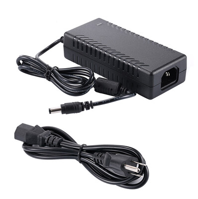 

COOLM AC DC 12V 8A Power adapter Supply 96W Charger 55mm x 25mm US AU EU UK Cable Cord High Quality with New IC Chip