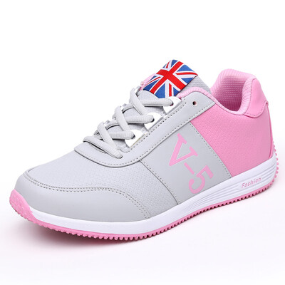 

Autumn sports shoes womens shoes Korean casual shoes increase board shoes students flat running shoes breathable lightweight trav