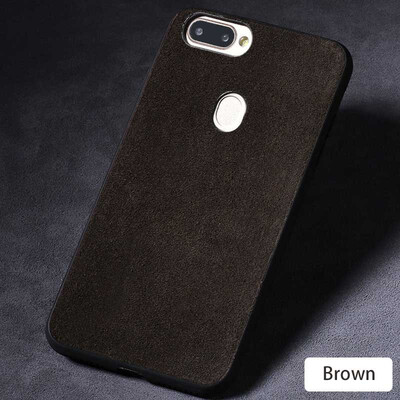 

Genuine Leather Phone Case For OPPO R11s Plus Suede leather Back Cover For R9 R9s Plus Cases