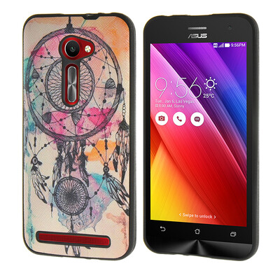 

MOONCASE чехол для Asus Zenfone 2 ZE500CL ( 5.0 inch ) Pattern series Flexible Soft Gel TPU Silicone Skin Slim Durable Cover