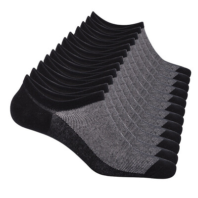

ASTARIN 6 Pairs Knit Flexible Low Cut Casual Ankle Socks Short Comfortable Cotton Athletic Sock with Non-slip Silicone