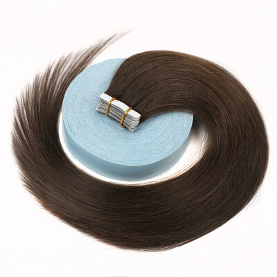 

BHF hair Virgin Remy brazilian hair cuticle tape hair extensions PU skin weft extension 20pcspack