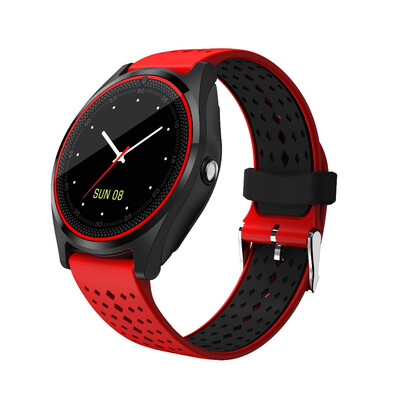 

Smart Watch with Camera Bluetooth Smartwatch SIM Card Wristwatch for Android IOS Wearable Devices