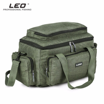 

LEO Multifunctional Lure Pack Fishing Tackle Bag for Outdoor Activities Handheld oblique span dual use Fishing gear packages