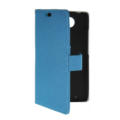 

MOONCASE Slim Leather Side Flip Wallet Card Slot Pouch Stand Shell Back ЧЕХОЛ ДЛЯ Motorola Moto Droid Turbo XT1254 Blue