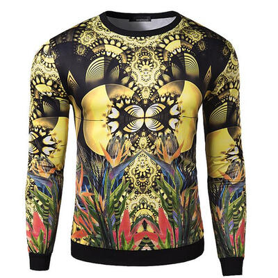 

Zogaa Hot New European Men's Hoodie 3D Printing Casual