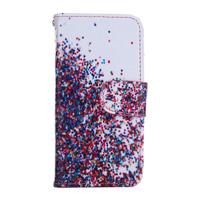

MOONCASE чехол для iPhone 5G / 5S Флип PU кожаный бумажник Складная подставка Feature Чехол обложка No.A08