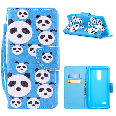

MOONCASE Huawei P20 Painted Leather Case with Small Hand Strap - Panda Puzzle