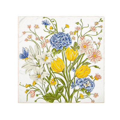 

Womens 100 Silk Silk Scarf Gift Towel 038