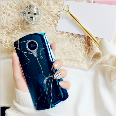 

Blu-ray simple marble pattern Mito m6m6s mobile phone shell T8 ultra-thin soft shell M8 lanyard personality female model