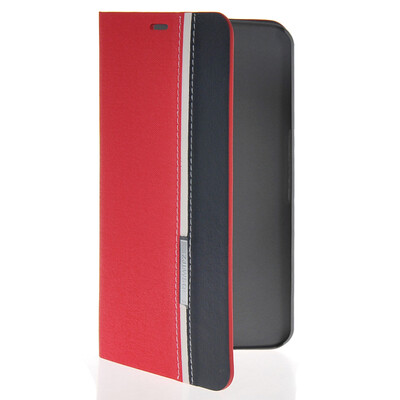 

MOONCASE Business style Leather Side Flip Wallet Card Slot Pouch Stand Back Case Cover for Google Nexus 6 Red