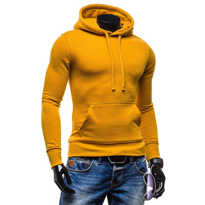 

Zogaa New Men's Hoodie Fashion Slim Casual