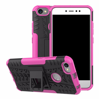 

Goowiiz Phone Case For Xiaomi Redmi Note 44X5A Armor Tire Texture Rugged Protection PCTPU Silicone