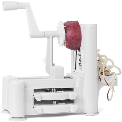 

3 In 1 Manual vegetable spiralizer Fruit Spiral Shred Process Device Cutter Spiral Slicer Peeler kitchen accessories