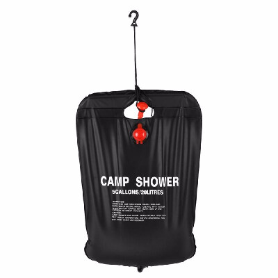 

40L Solar Heated Heating Camp Shower Bag Travel Outdoor Camping PVC Water Bag