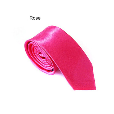 

Hot Sale Fashion Casual Slim Tie Men&39s Solid Color Skinny Necktie Formal Wedding Party Ties