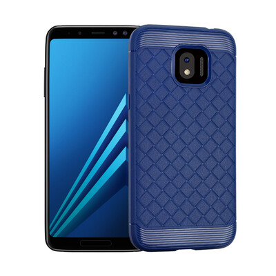 

Goowiiz Luxury Phone Case For Samsung Galaxy J2J2 Pro 2018 Ultra Thin Ventilation Grid Weave Soft Anti fall Full Protective