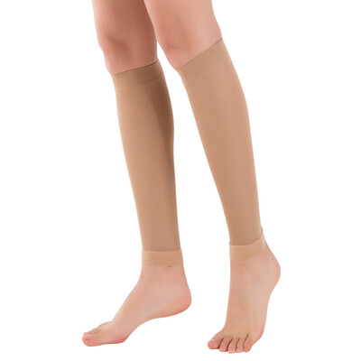 

Zhende ZENDE medical grade therapeutic varicose socks pressure level short tube straight men&women medical elastic socks care calf thin anti-thrombosis skin color