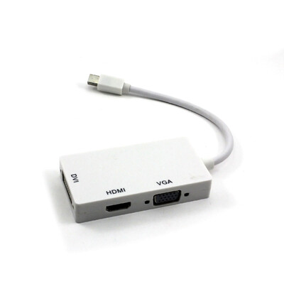 

Vanker Mini DisplayPort DP to DVI HDMI VGA Adapter 1080P Cable Converter