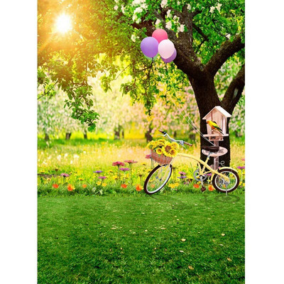 

Morning Trip Photo Backdrop 57FT Vinyl Fabric Cloth Digital Printing Photo Background s-626