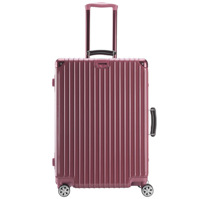 

NetEase carefully selected 28-inch aluminum frame suitcase trolley case for men&women silent universal wheel boarding suitcase luggage rose gold