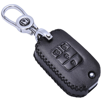 

KING ETING key case leather key case 1516 nine generation Accord 1517 Odyssey Platinum Rui Ling Civic car keychain